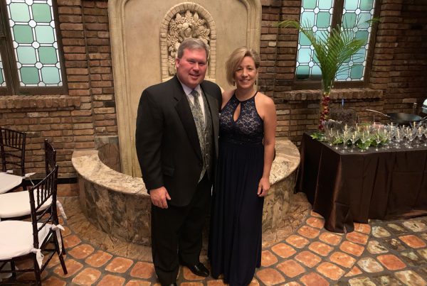 Dave with the First Lady Leslie at the last Inauguration Week Event St. Thomas Law Barristers’ Ball - The Cruz in Coconut Grove - 3/23/2019