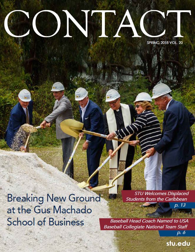 Cover for CONTACT Magazine Spring 2018