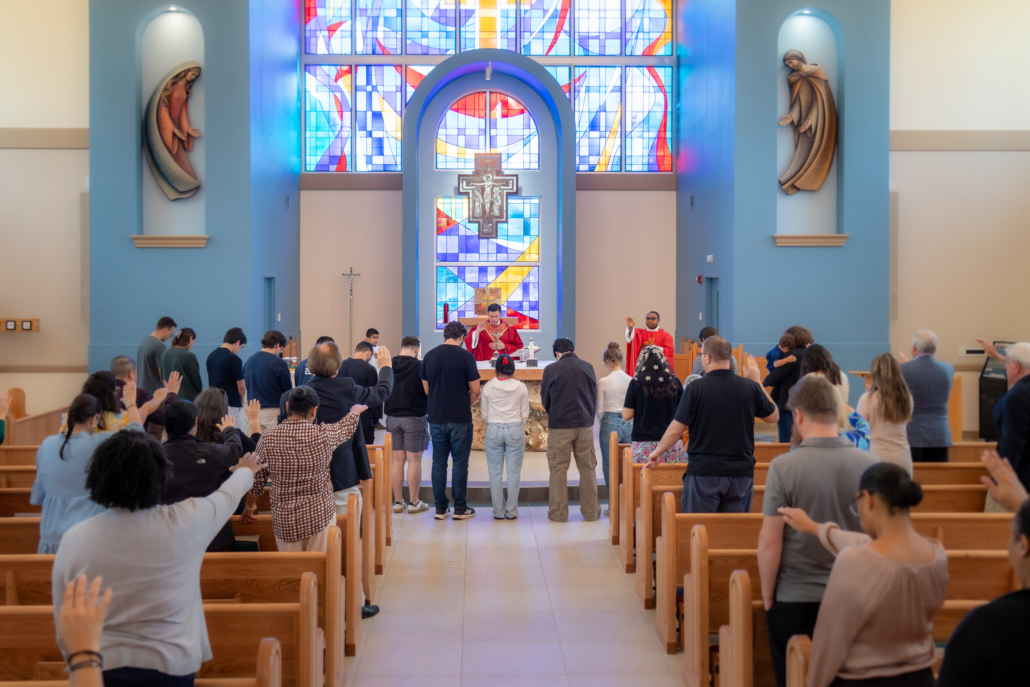 College of Law students blessing.