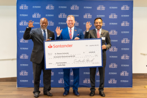 President Armstrong and representatives of Santander US.