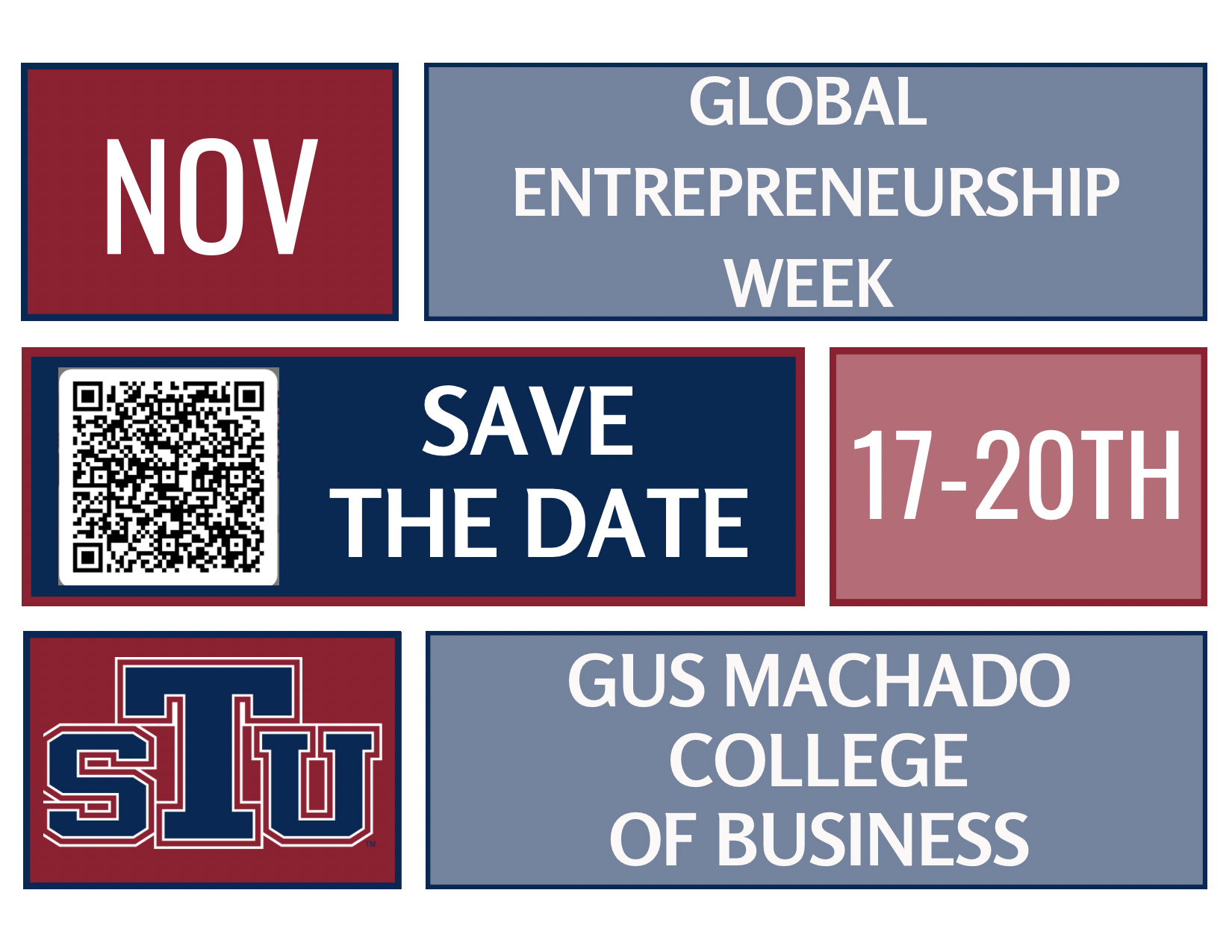 GLOBAL ENTREPRENEURSHIP SAVE THE DATE
