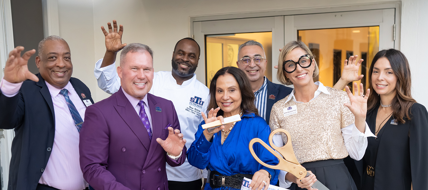 Ribbon cutting for Fashion & Culinary Center