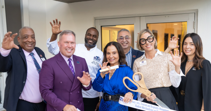 Ribbon cutting for Fashion & Culinary Center