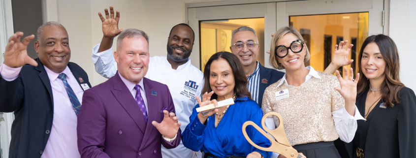 Ribbon cutting for Fashion & Culinary Center