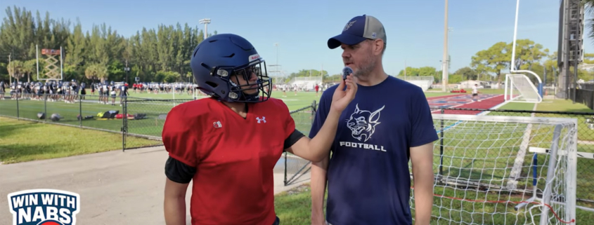 Win With Nabs works out at St. Thomas University