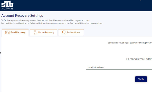 A screenshot of the Multi-factor authentication setup process on MyBobcat.