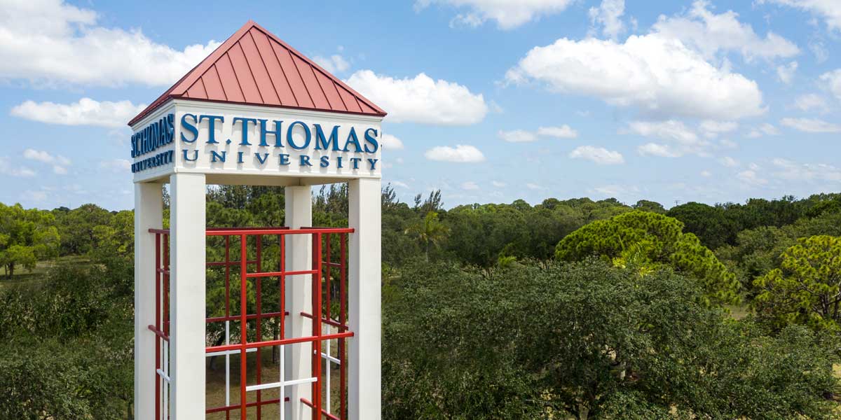 The tower at St. Thomas University